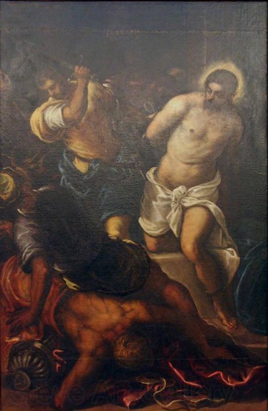Domenico Tintoretto The Flagellation Germany oil painting art